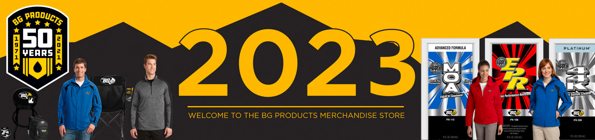 BG Products Gear Store 2022 Slider